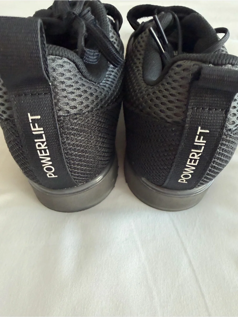 Adidas Powerlift 5 Core Black White Athletic Training Shoes Men US 7